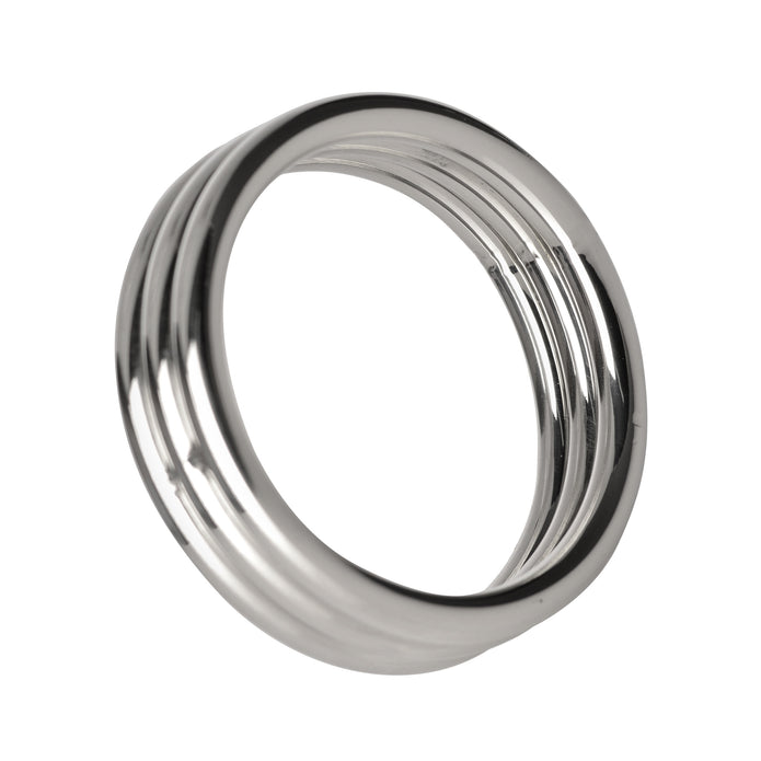 Echo 2 Inch Stainless Steel Triple Cock Ring