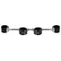 Adjustable Swiveling Spreader Bar with Leather Cuffs