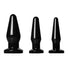 Black Anal Plug - Large