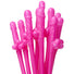 Penis Sipping Straws 10 Pack - Pink