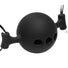 HINDER - Breathable Ball Gag + Nipple Clamps
