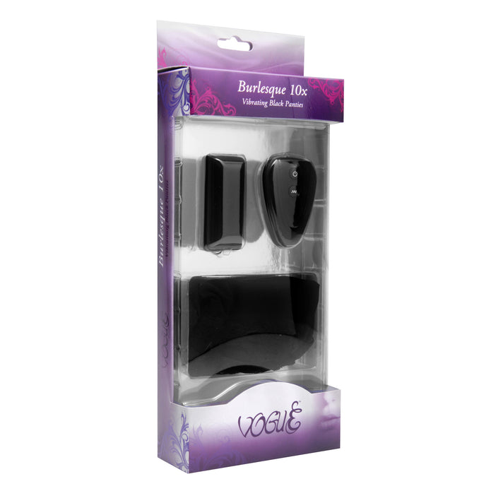 Burlesque 10 Mode Vibrating Panties with Remote XR Brands Burlesque 10 Mode Vibrating Panties with Remote XR Brands