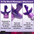 G Tip Wand Massager Attachment- Purple