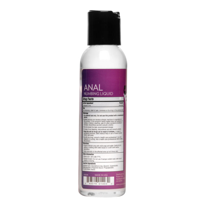 Power Glide Anal Numbing Personal Lubricant- 4 oz XR Brands Power Glide Anal Numbing Personal Lubricant- 4 oz XR Brands