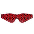 Crimson Tied Full Blackout Embossed Blindfold
