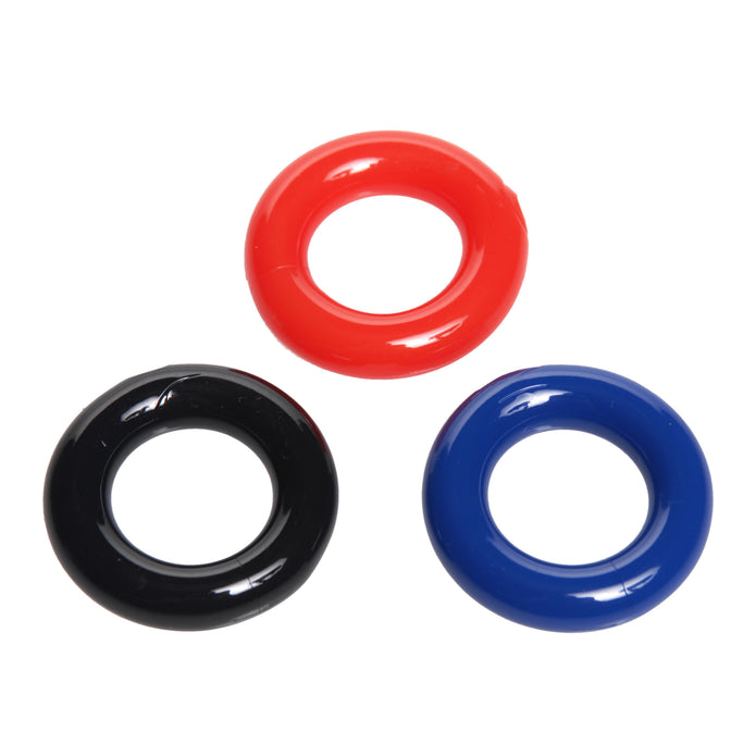 Kock Rings Stretchy Cock Ring 3 Pack – XR Brands
