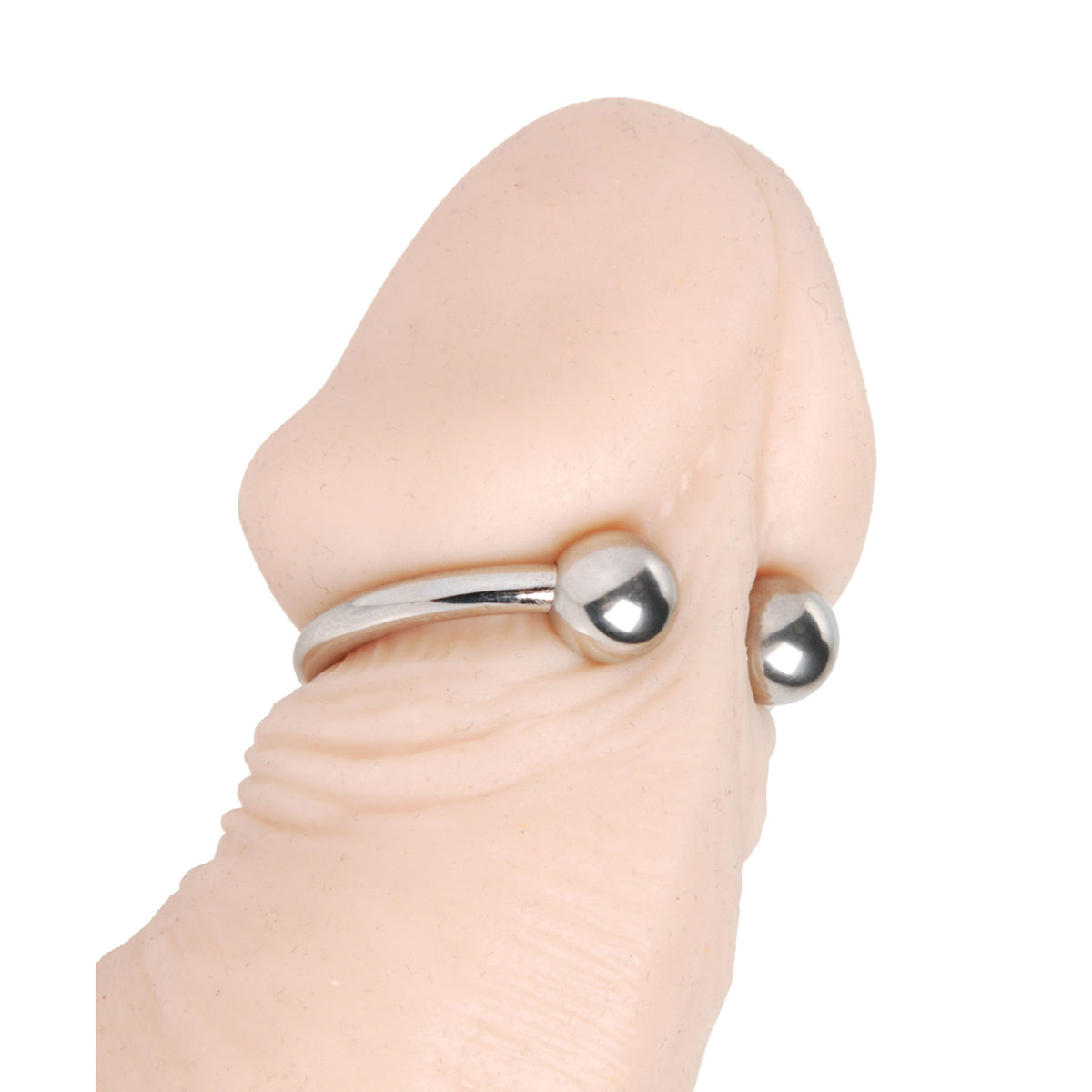 spike glans ring stainless steel cock