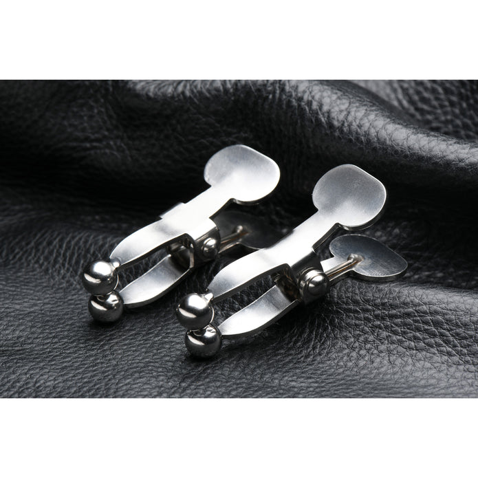 Stainless Steel Ball-Tipped Nipple Clamps