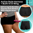 Mod Active Style Harness with Built In O Ring - 2XL