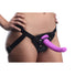 Navigator Silicone G-Spot Dildo with Harness