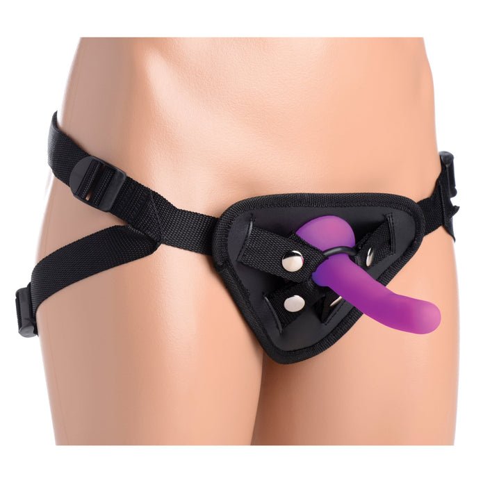 Double-G Deluxe Vibrating Strap-On Kit
