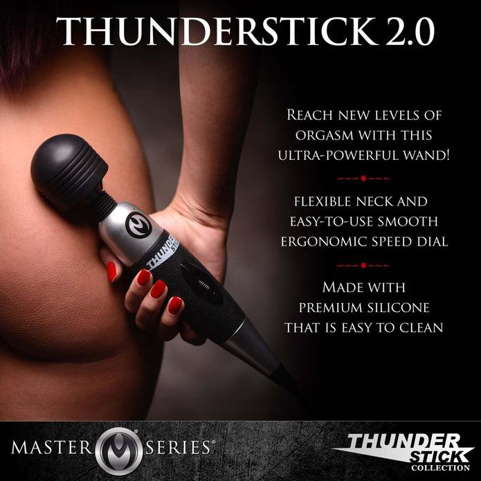 Wand Essentials Thunder-gasm 3 In 1 Silicone Wand Attachment