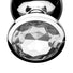 Clear Gem Anal Plug- Medium