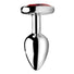 Red Heart Gem Anal Plug- Medium