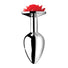 Red Rose Anal Plug- Medium