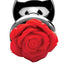Red Rose Anal Plug- Medium