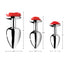 Red Rose Anal Plug- Medium