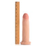 9 Inch Ultra Real Dual Layer Suction Cup Dildo w-o Balls