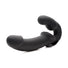 Urge Silicone Strapless Strap On With Remote- Black