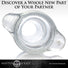 Gape Glory Clear Hollow Anal Plug