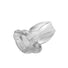 PeepHole Clear Hollow Anal Plug