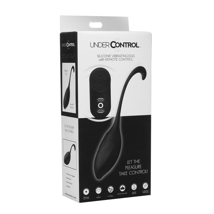 Silicone Vibrating Egg with Remote Control XR Brands Silicone Vibrating Egg with Remote Control XR Brands