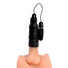 Lightning Stroke Silicone Stroker with Vibrating Bullet