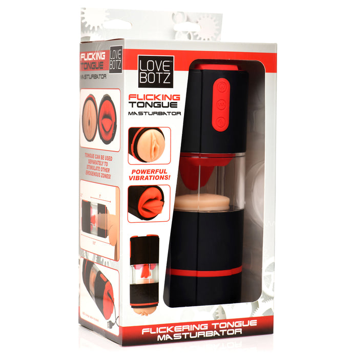 Flicking Tongue Masturbator XR Brands Flicking Tongue Masturbator XR Brands