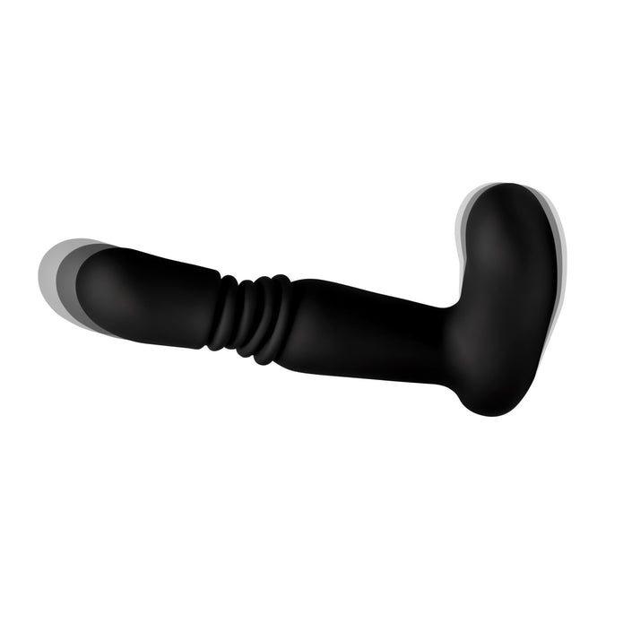 Silicone Thrusting Anal Plug with Remote Control XR Brands Silicone Thrusting Anal Plug with Remote Control XR Brands