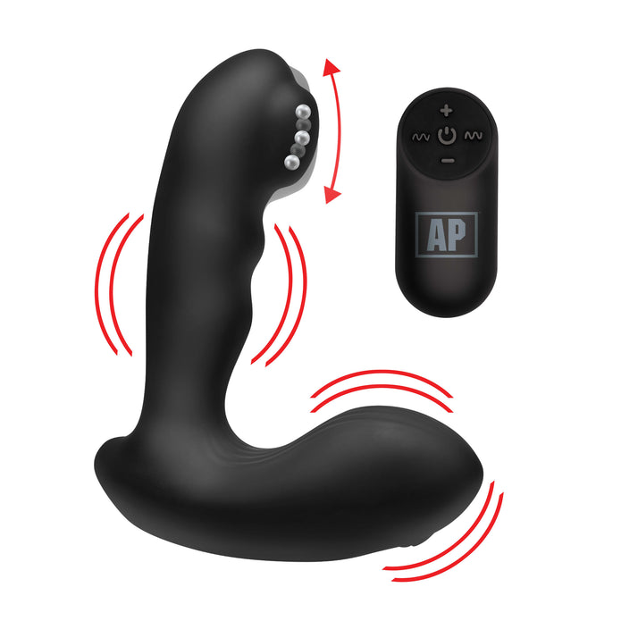 7X P-MILKER Silicone Prostate Stimulator with Milking Bead XR Brands 7X P-MILKER Silicone Prostate Stimulator with Milking Bead XR Brands