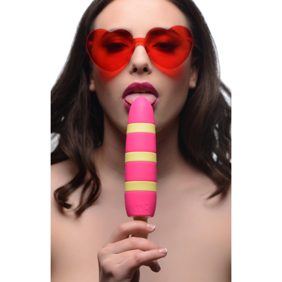10X Popsicle Vibrator - Fizzin' Fuschia