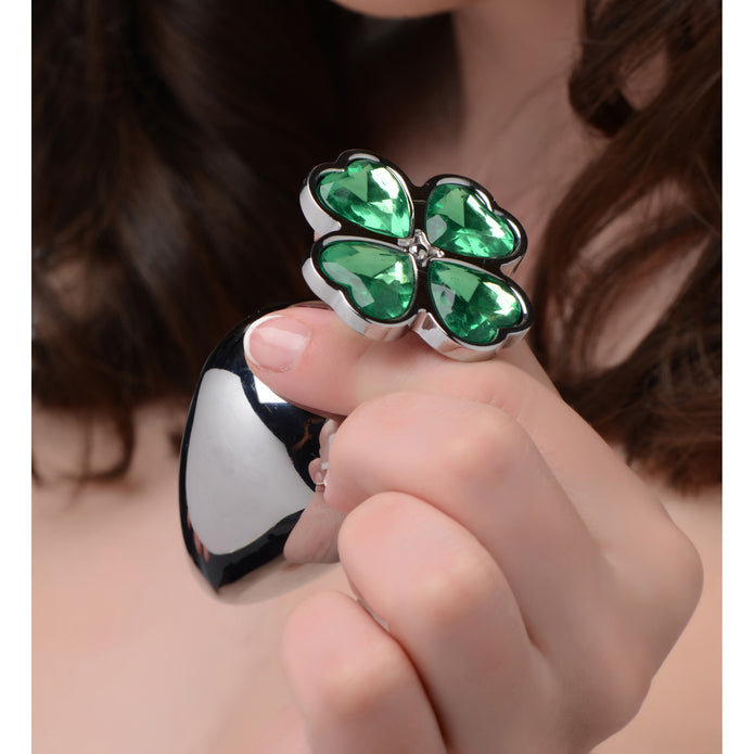 Lucky Clover Gem Small Anal Plug XR Brands Lucky Clover Gem Small Anal Plug XR Brands