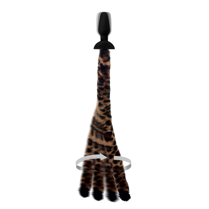 Waggerz Moving and Vibrating Leopard Tail and Ears