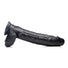 Raging Rhino 17 Inch Veiny Dildo - Black