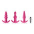 Thrill Trio Anal Plug Set - Pink