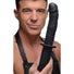 The Large Realistic 10X Silicone Vibrator with Handle