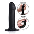 Squeeze-It Phallic Dildo - Black