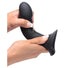 Squeeze-It Phallic Dildo - Black