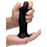 Squeeze-It Phallic Dildo - Black