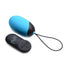 21X XL Silicone Vibrating Egg - Blue