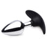 Dark Invader Metal and Silicone Anal Plug - Medium