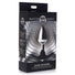 Dark Invader Metal and Silicone Anal Plug - Medium