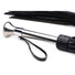 Leather Flogger with Stainless Steel Handle