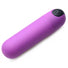 21X Vibrating Bullet with Remote Control - Purple