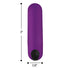 21X Vibrating Bullet with Remote Control - Purple
