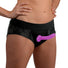Lace Envy Black Crotchless Panty Harness & Dildo - L-XL