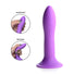 Squeeze-It Slender Dildo - Purple