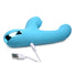 5 Star Rabbit 13X Silicone Pulsing & Vibrating Rabbit - Teal