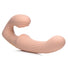 15X U-Pulse Pulse & Vibe Strapless Strap-on w- Remote - Blush