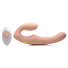 15X U-Pulse Pulse & Vibe Strapless Strap-on w- Remote - Blush